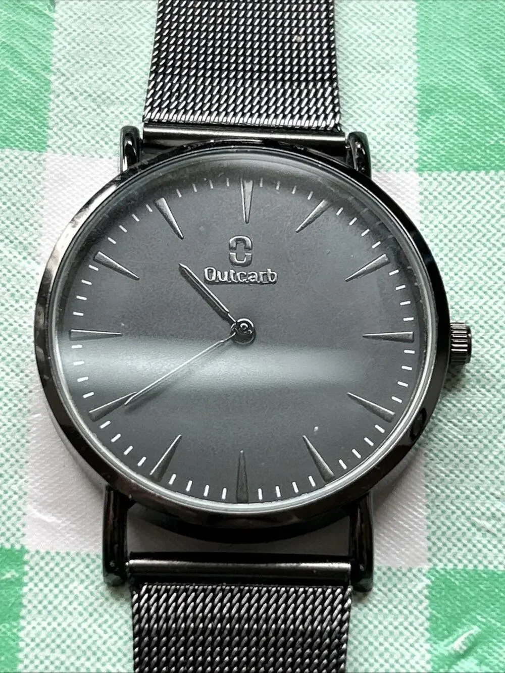 Outcarb All Black Quartz Watch